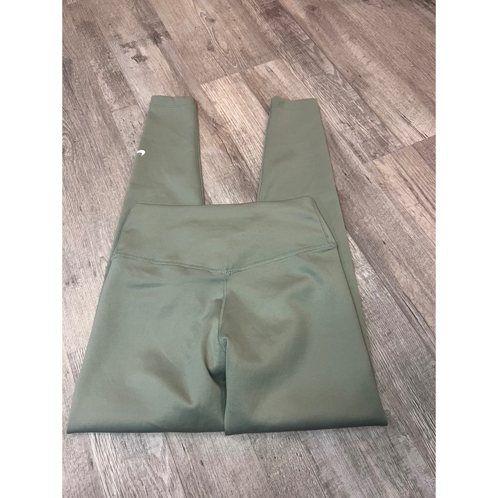 Nike Therma-FIT Womens Leggings Sage Green High Waisted Athletic‎ Pants Small - Picture 2 of 6
